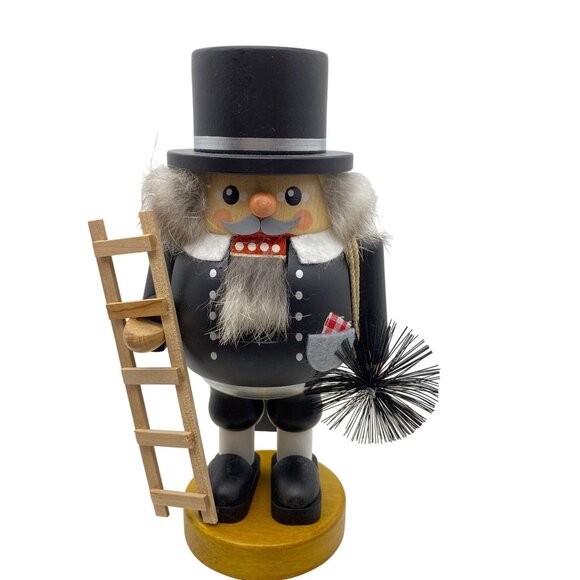 Midwest of Cannon Falls RG German wooden Chimney Sweep nutcracker Chunky - Picture 3 of 10